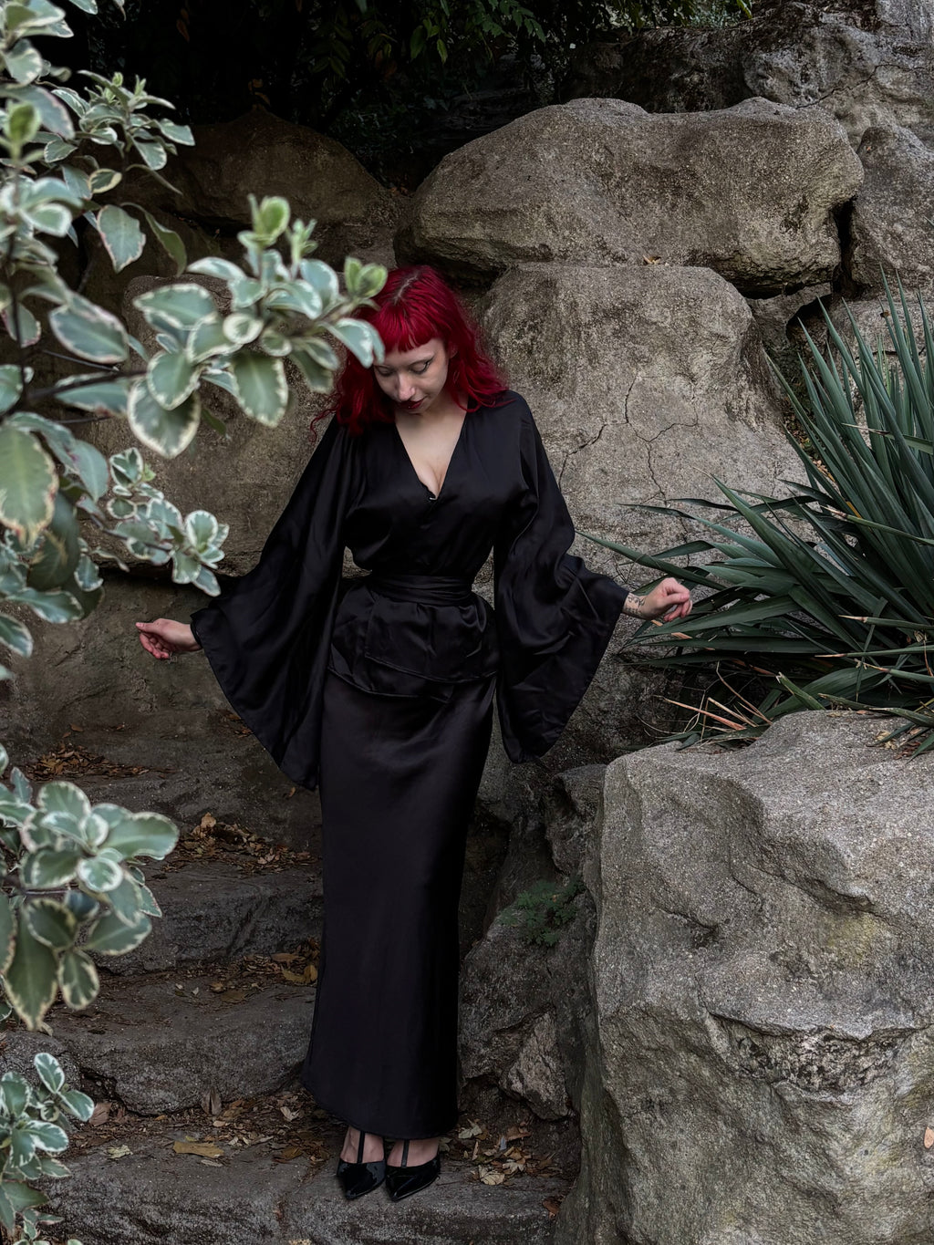 Opaque kimono