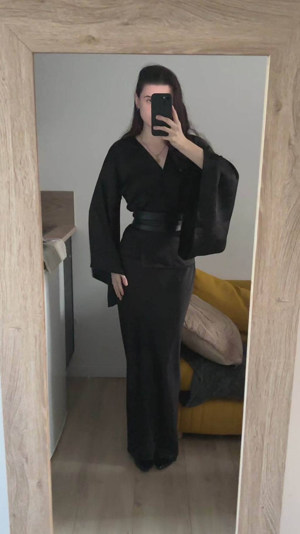 Opaque kimono