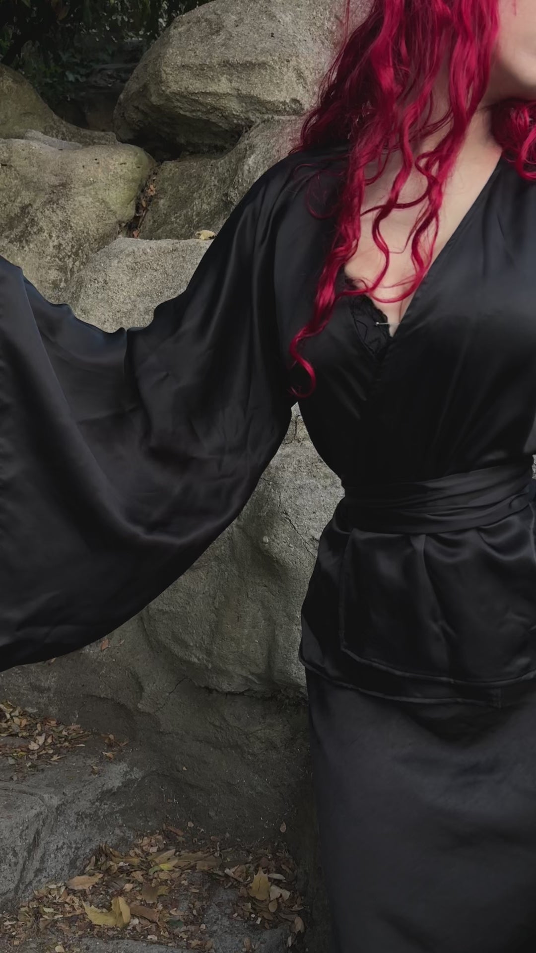 Opaque kimono